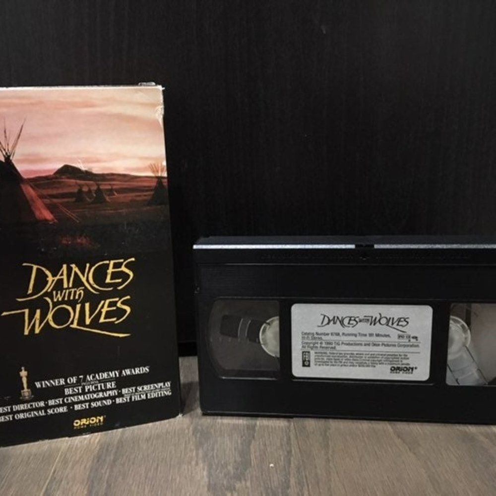 Dances With Wolves VHS Tape